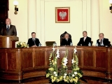 Prezydium- spotkanie z prezydentem RP Lechem Kaczyńskim