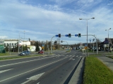 Sygnalizacja świetlna skrzyżowanie ulic Prażmowskiego,Nadbrzeżnej,Jamnickiej